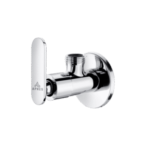 Angular Stop Cock With Wall Flange