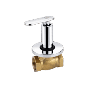 Flush Cock With Adjustable Wall Flange