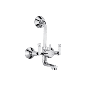 Wall Mixer Telephonic With Wall Bend For Arrangement Of Overhead Shower (Wall Mounted)