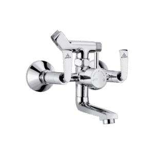 Wall Mixer Telephonic With Crutch For Arrangement Of Overhead Shower (Wall Mounted)
