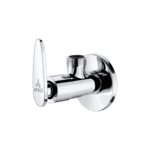 Angular Stop Cock With Wall Flange