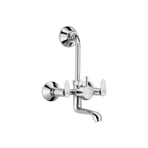 Wall Mixer Telephonic With Wall Bend For Arrangement Of Overhead Shower (Wall Mounted)