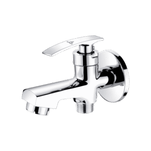 2-Way Bib Cock With Wall Flange