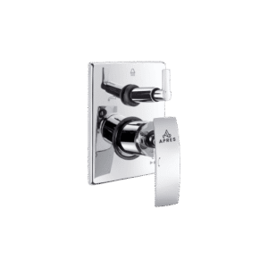 Single Lever Exposed Part Kit Of Diverter Consisting Of Operating Lever, Wall Flange (With Seals) & Button Only (Suitable For Item ALD-9990)