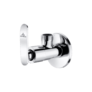 Angular Stop Cock With Wall Flange