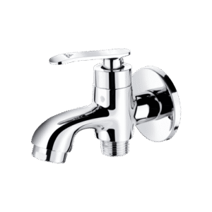 2-Way Bib Cock With Wall Flange
