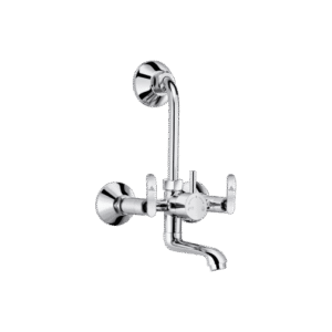 Wall Mixer Telephonic With Wall Bend For Arrangement Of Overhead Shower (Wall Mounted)