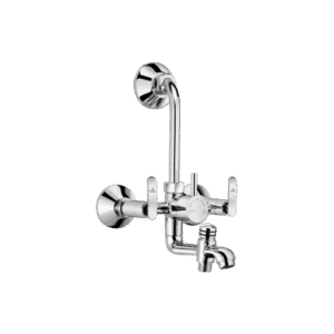 Wall Mixer 3 IN 1 With Wall Bend For Arrangement Of Overhead Shower (Wall Mounted)