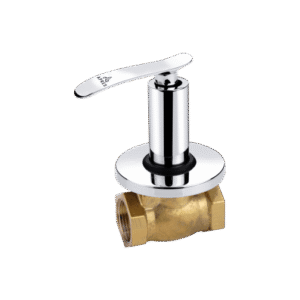 Flush Cock With Adjustable Wall Flange