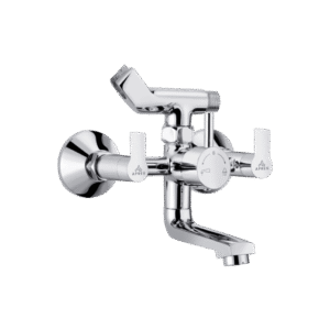 Wall Mixer Telephonic With Crutch For Arrangement Of Overhead Shower (Wall Mounted)