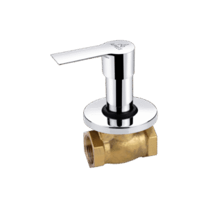 Flush Cock With Adjustable Wall Flange