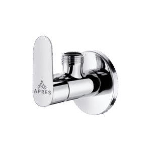 Angular Stop Cock With Wall Flange
