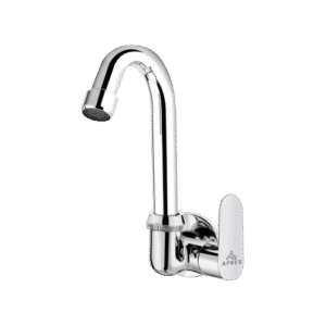 Sink Cock With Right Operated Swinging Spout (Wall Mounted)