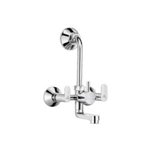 Wall Mixer Telephonic With Wall Bend For Arrangement Of Overhead Shower (Wall Mounted)