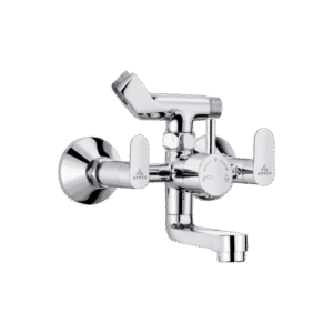 Wall Mixer Telephonic With Crutch For Arrangement Of Overhead Shower (Wall Mounted)