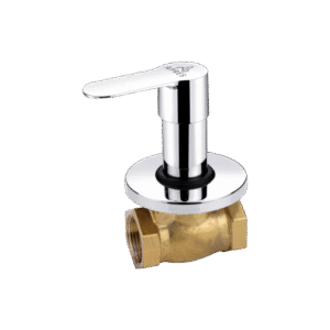 Flush Cock With Adjustable Wall Flange