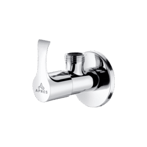 Angular Stop Cock With Wall Flange