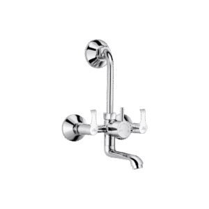 Wall Mixer Telephonic With Wall Bend For Arrangement Of Overhead Shower (Wall Mounted)