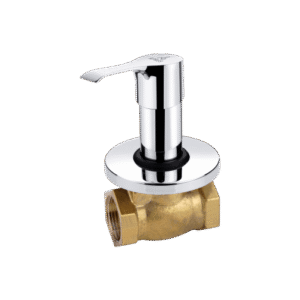 Flush Cock With Adjustable Wall Flange